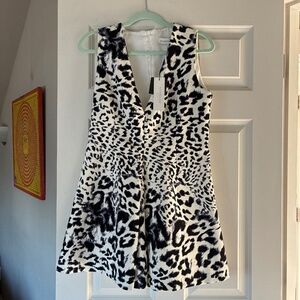Keepsake leopard print dress